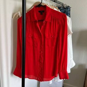 J. Crew 100% Silk Shirt
